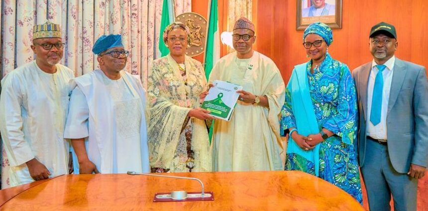 First Lady donates N1bn to fight against cervical cancer
