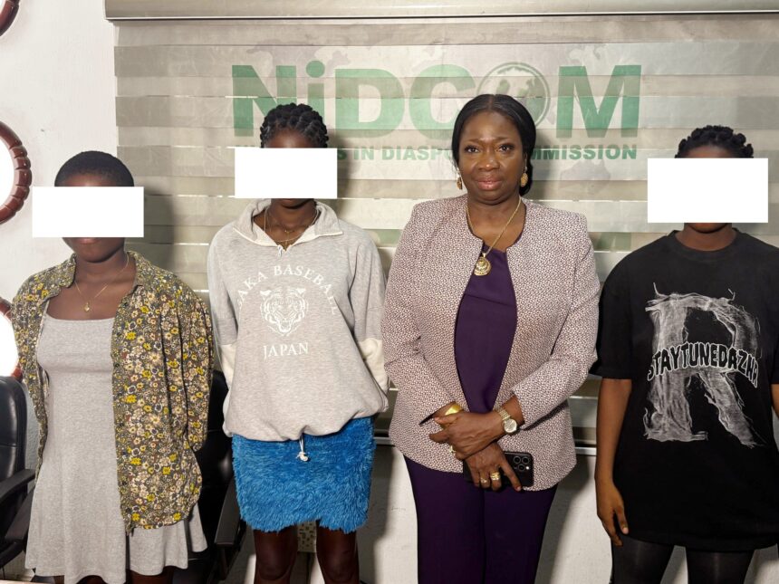 Human trafficking: Three more girls rescued from Ghana –NIDCOM