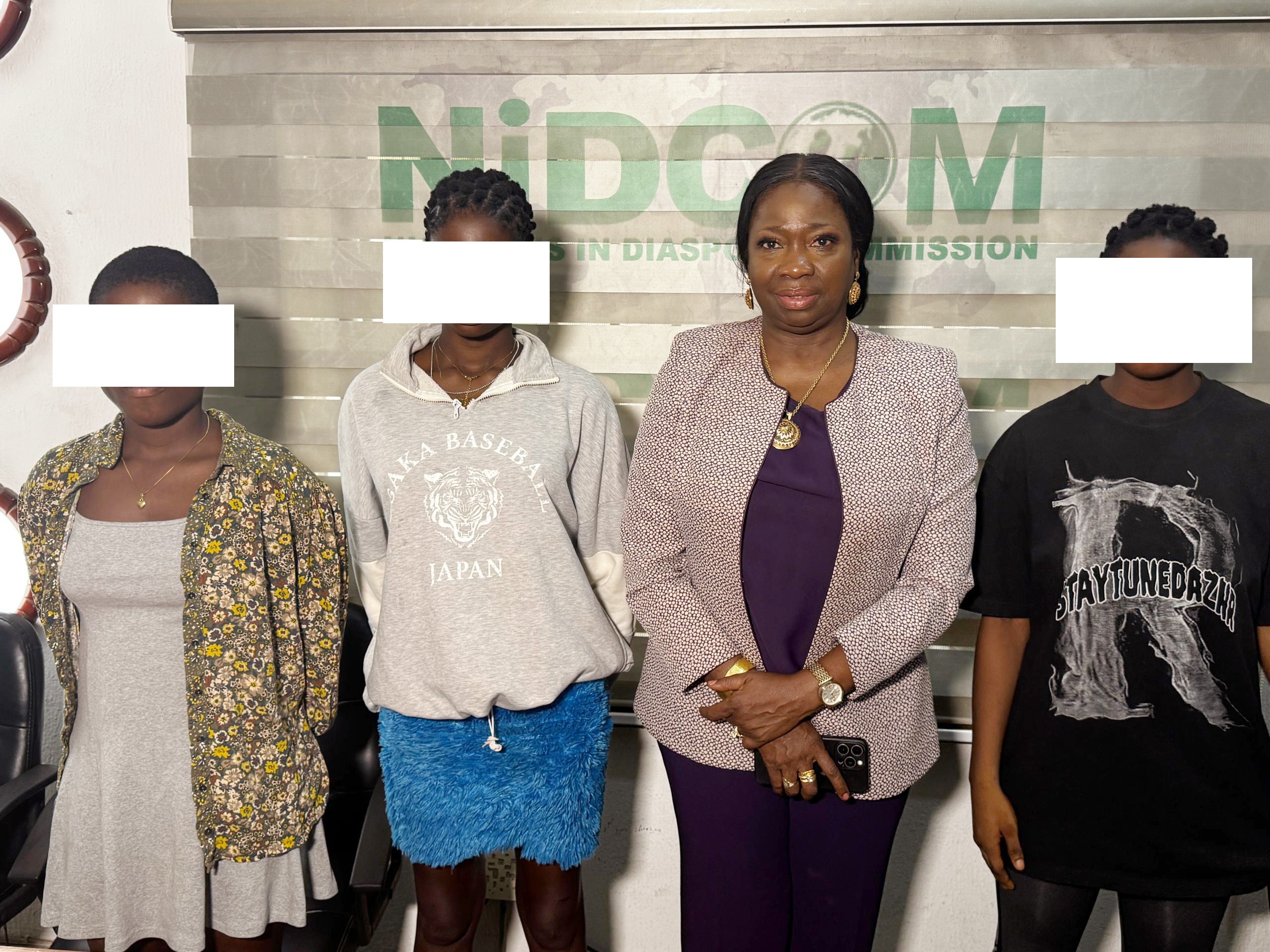 Human trafficking: Three more girls rescued from Ghana –NIDCOM