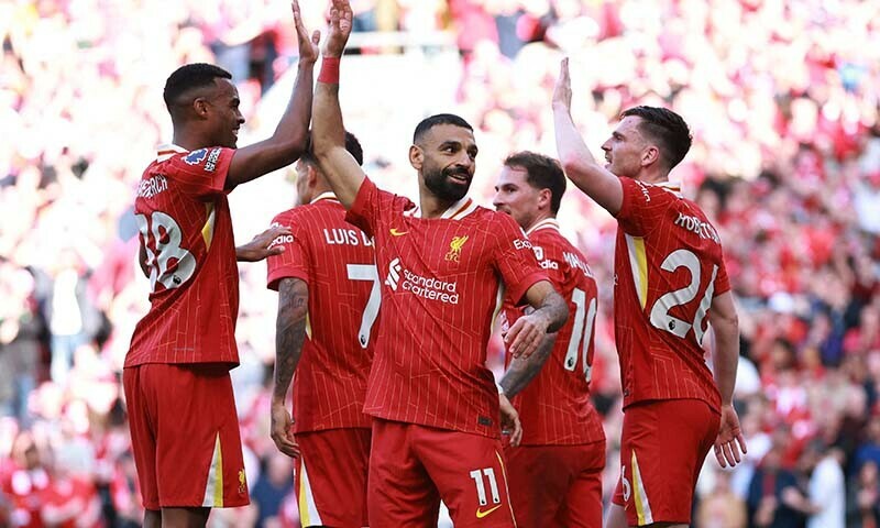 Liverpool thrash Tottenham Hotspur to secure 20th EPL title