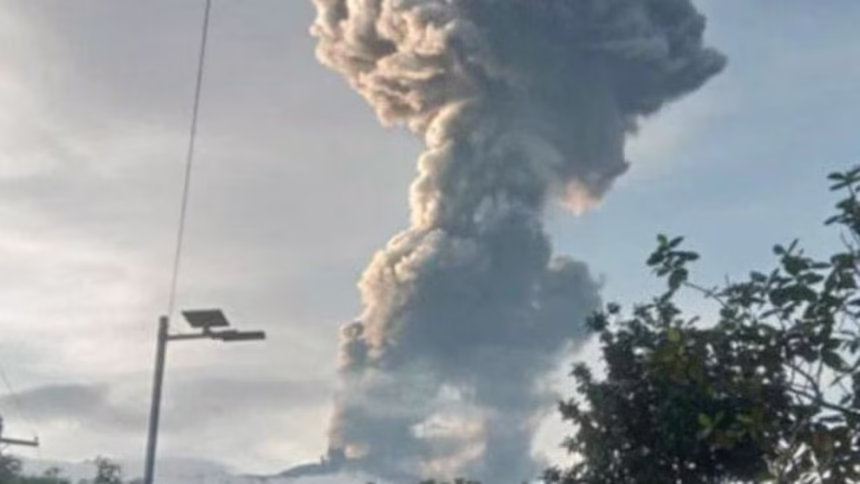 Schools closed, residents evacuated as Philippines volcano erupts