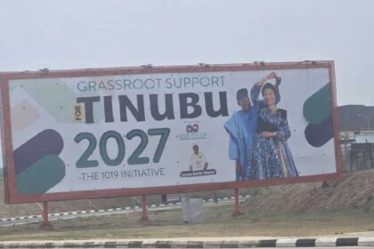 Presidency speaks on campaign billboards for Tinubu, Shettima