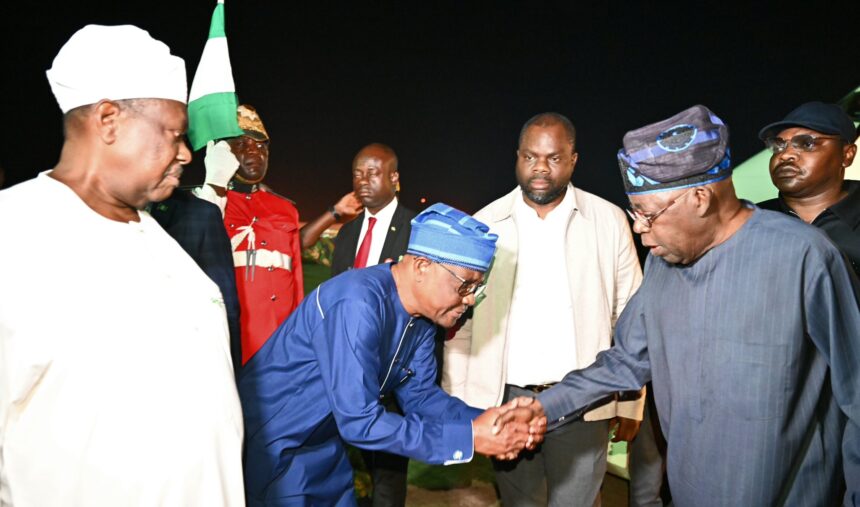 Tinubu arrives Abuja after two weeks visit to Europe