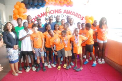 National junior championship: Ikoyi Club receives swimming team