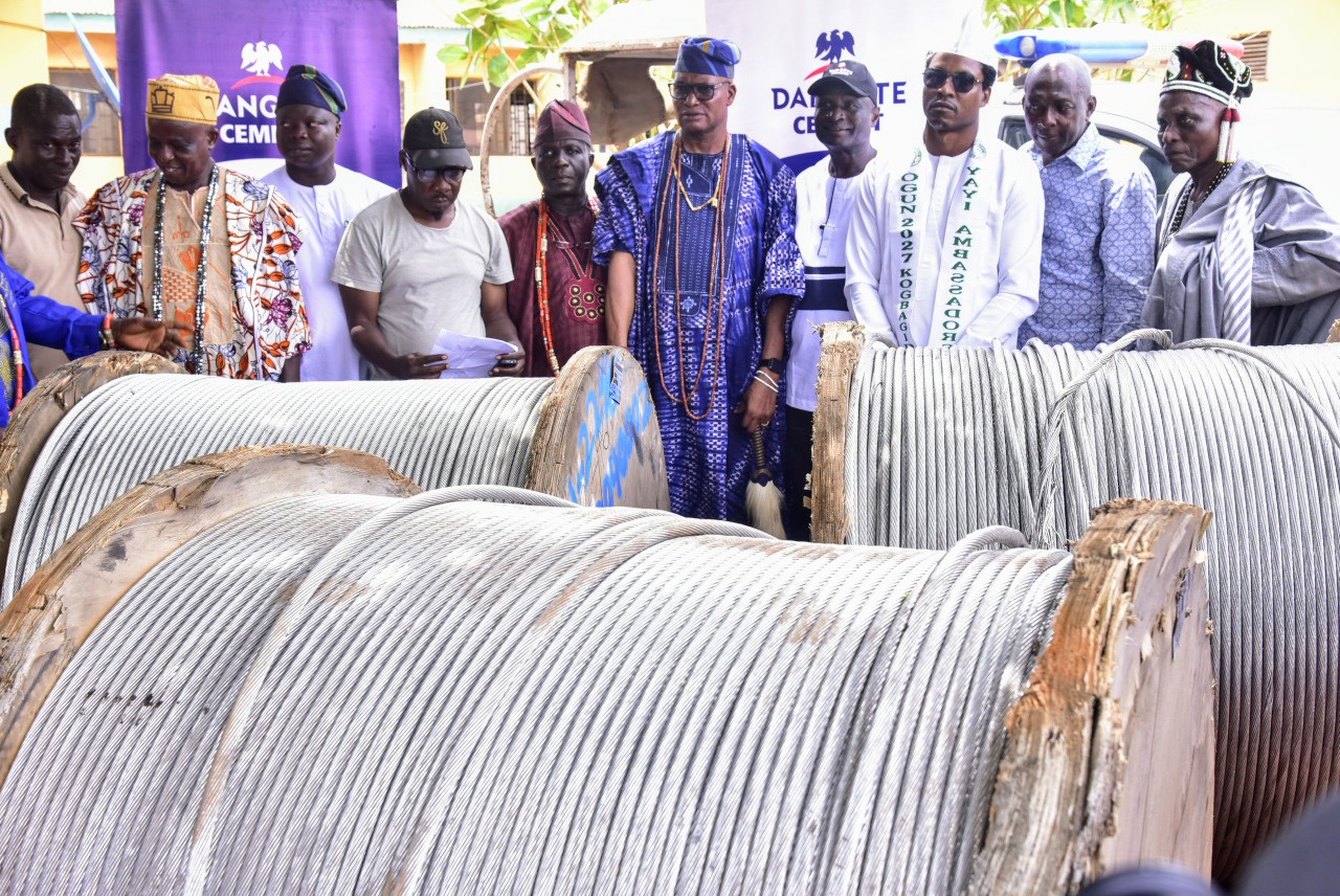 Dangote Cement ends three-year blackout, lights up communities