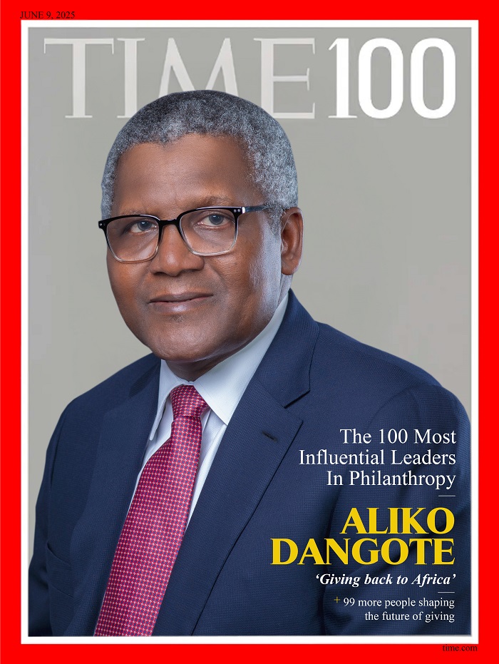 TIME100 Impact Dinner: Dangote pledges greater investment in philanthropy