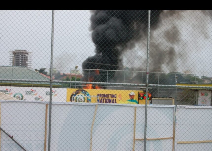 NSF: Pandemonium as explosion rocks sports complex