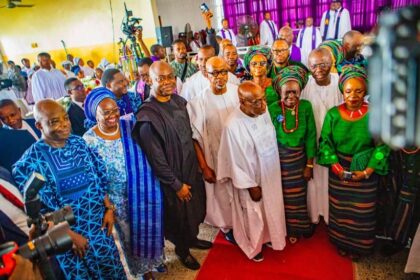 PHOTO NEWS: Obasanjo, govs, Isola, others pay last respect to Adebanjo