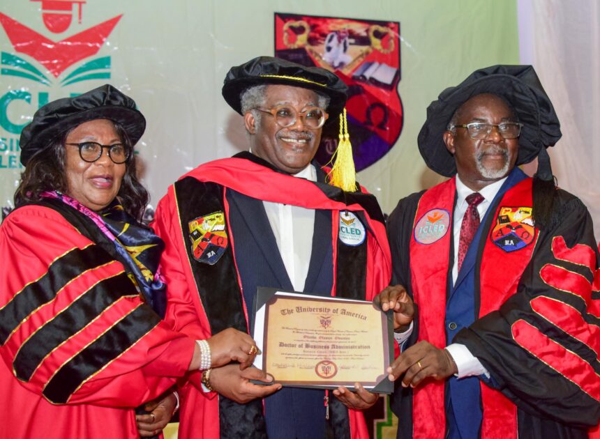 I'm inspired to support devt with my doctorate degree  —Oduntan
