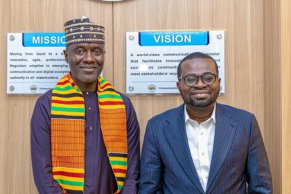 PHOTO NEWS: Maida, Fianko during NCC's visit to Ghana