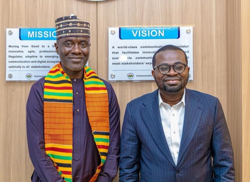 PHOTO NEWS: Maida, Fianko during NCC's visit to Ghana