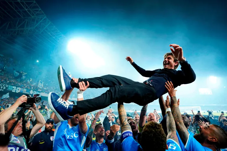 Napoli win Serie A title