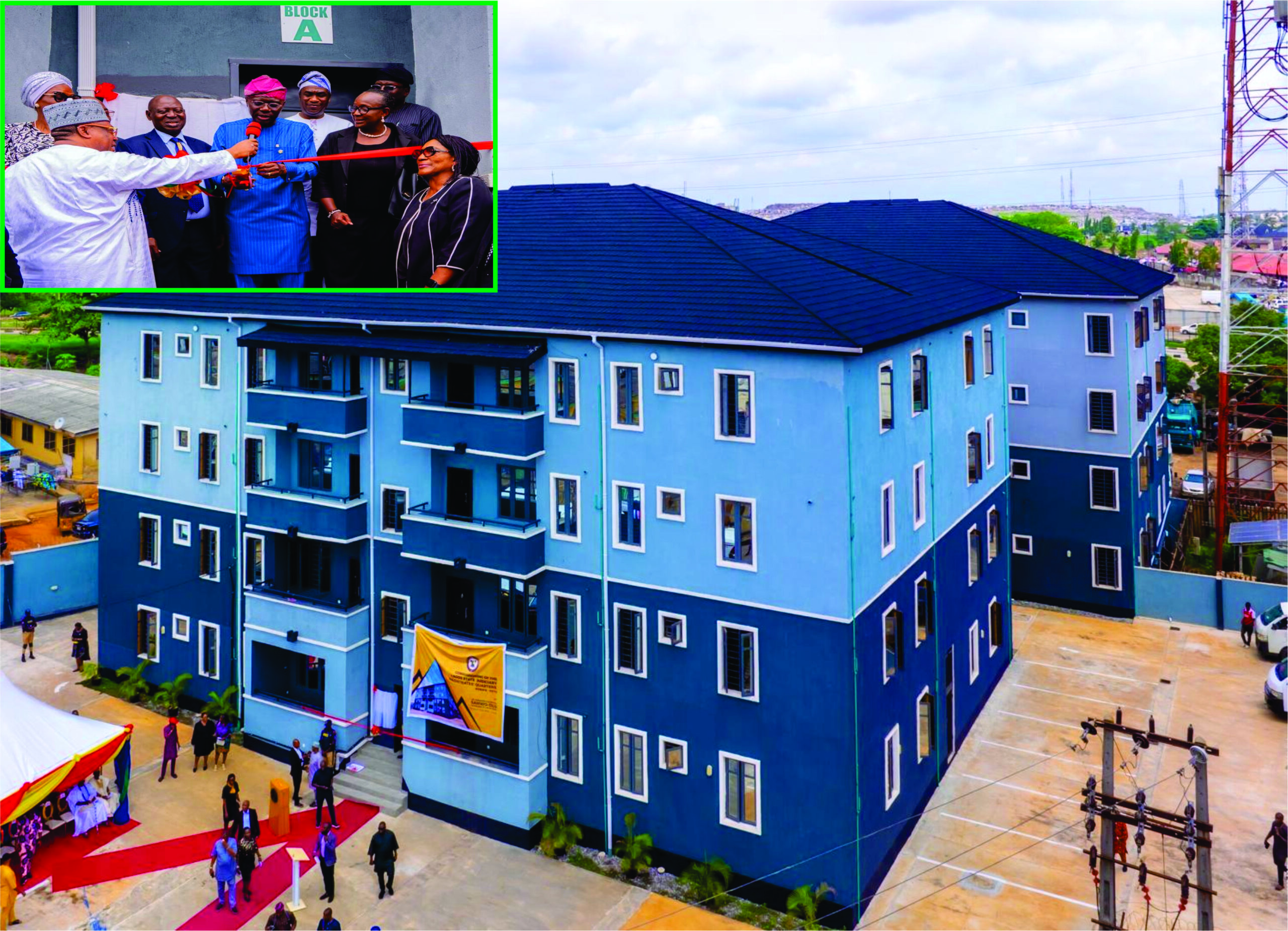 Lagos: Govt gifts magistrates new accommodation