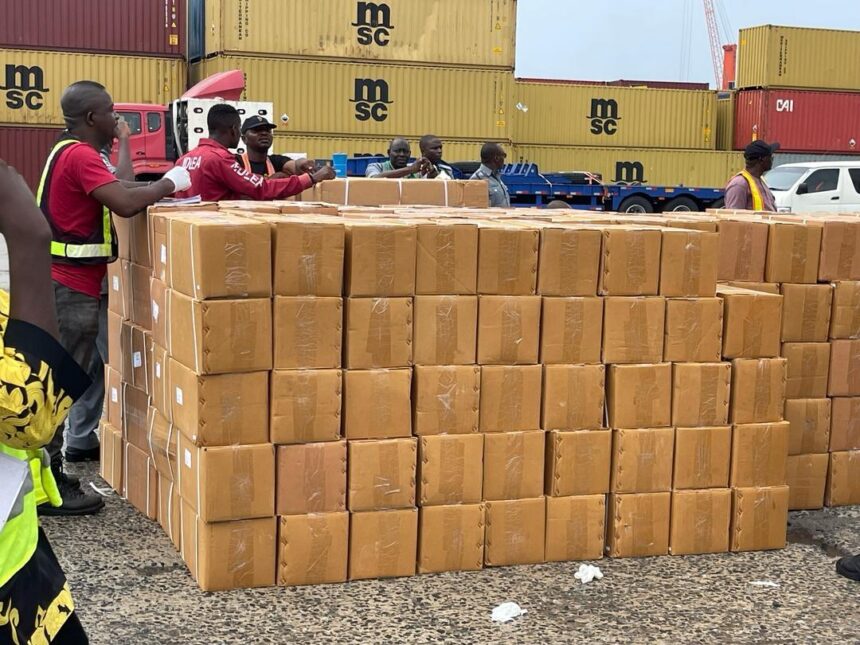 N6.5bn opioids intercepted in ports as NDLEA nabs two British men