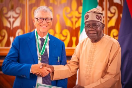 Tinubu confers national honour on Bill Gates