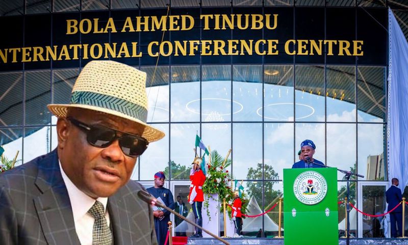 Tinubu Int’l Conference Centre fully booked till 2027 –Wike