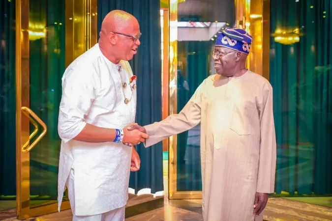 Tinubu receives Eno into APC, assures stronger support to A’Ibom
