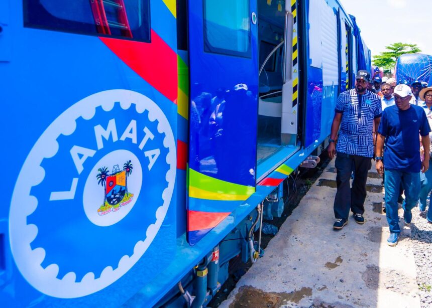 Blue Line: Sanwo-Olu unveils new coaches, hails Tinubu's support