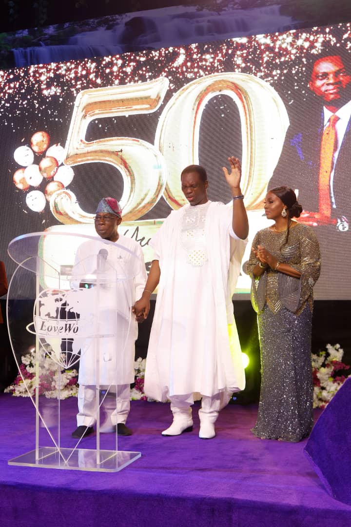 Obasanjo, Christ Embassy, others honour Ebhodaghe at 50