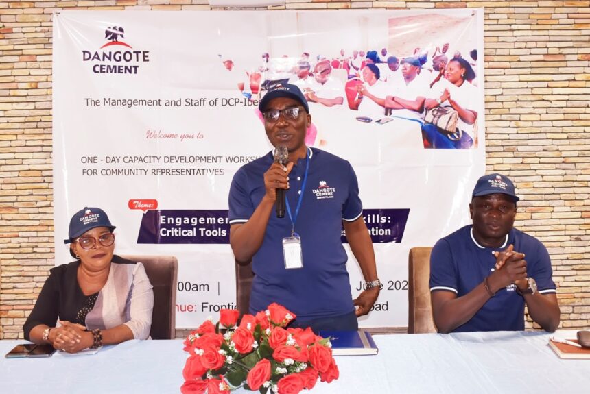 Ibese: Dangote Cement trains host community leaders