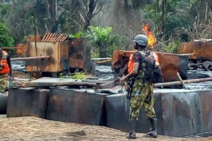 Military deactivates 27 illegal refining sites, foils oil theft in May