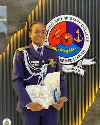 Nigeria’s first female fighter pilot wins top awards in Ghana
