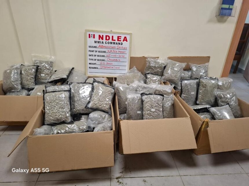 How we intercepted illicit drug packaged as green tea -NDLEA