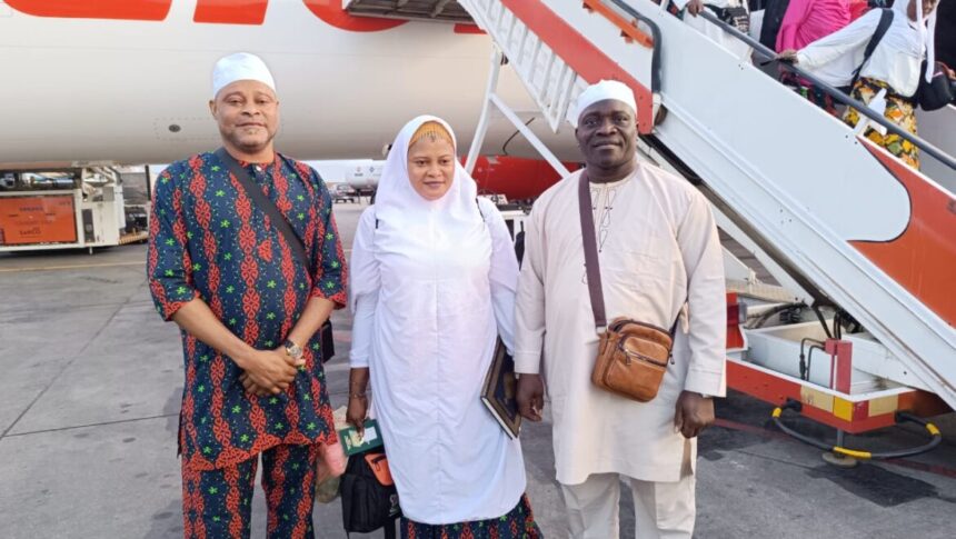 Hajj 2025: First batch of pilgrims arrive Lagos