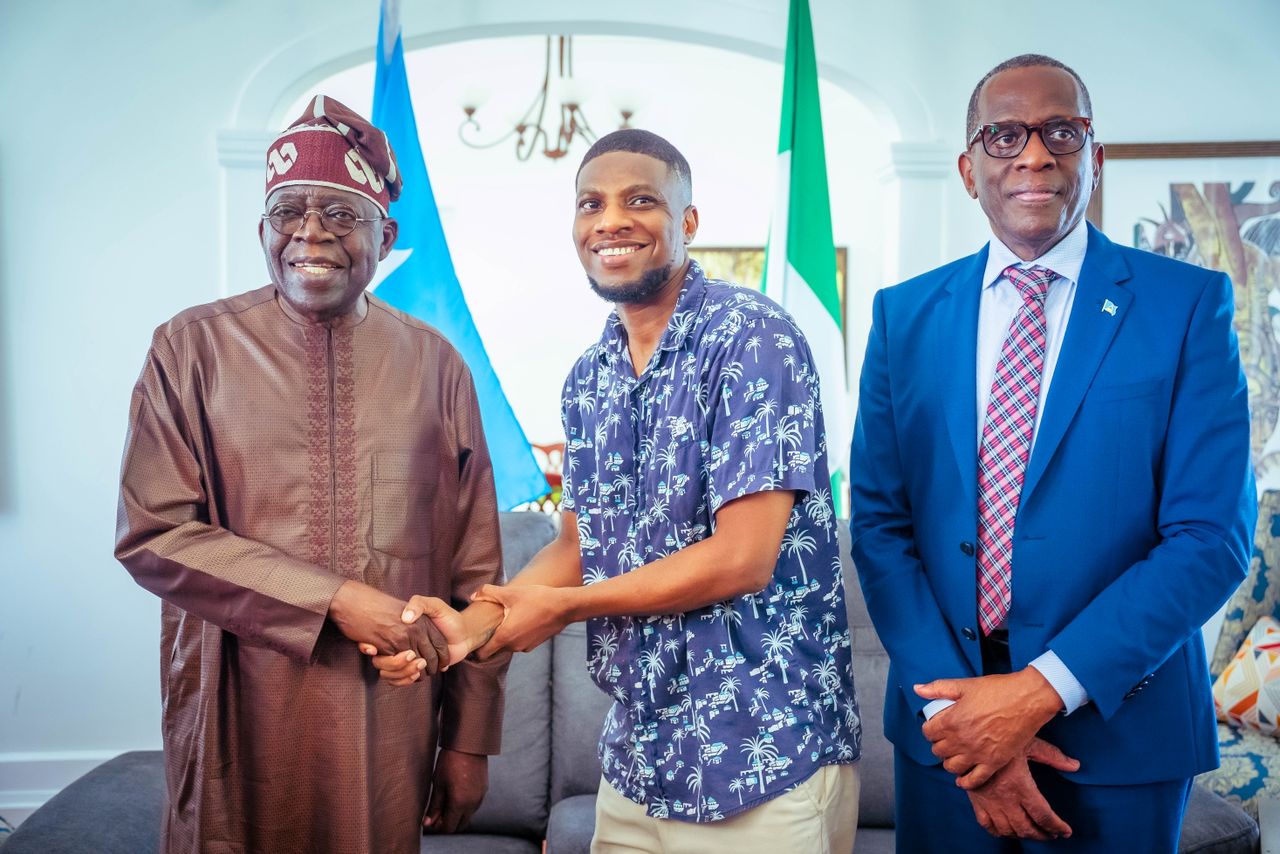 Saint Lucia: Nigerian student speaks after meeting Tinubu, Pierre
