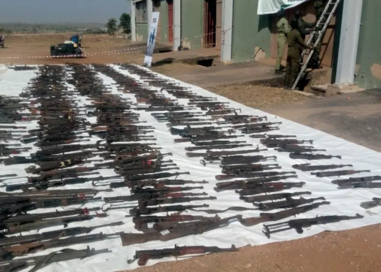Insecurity: FG destroys 3,867 illicit weapons