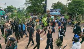 Benue youth protest killings, block highways in Makurdi
