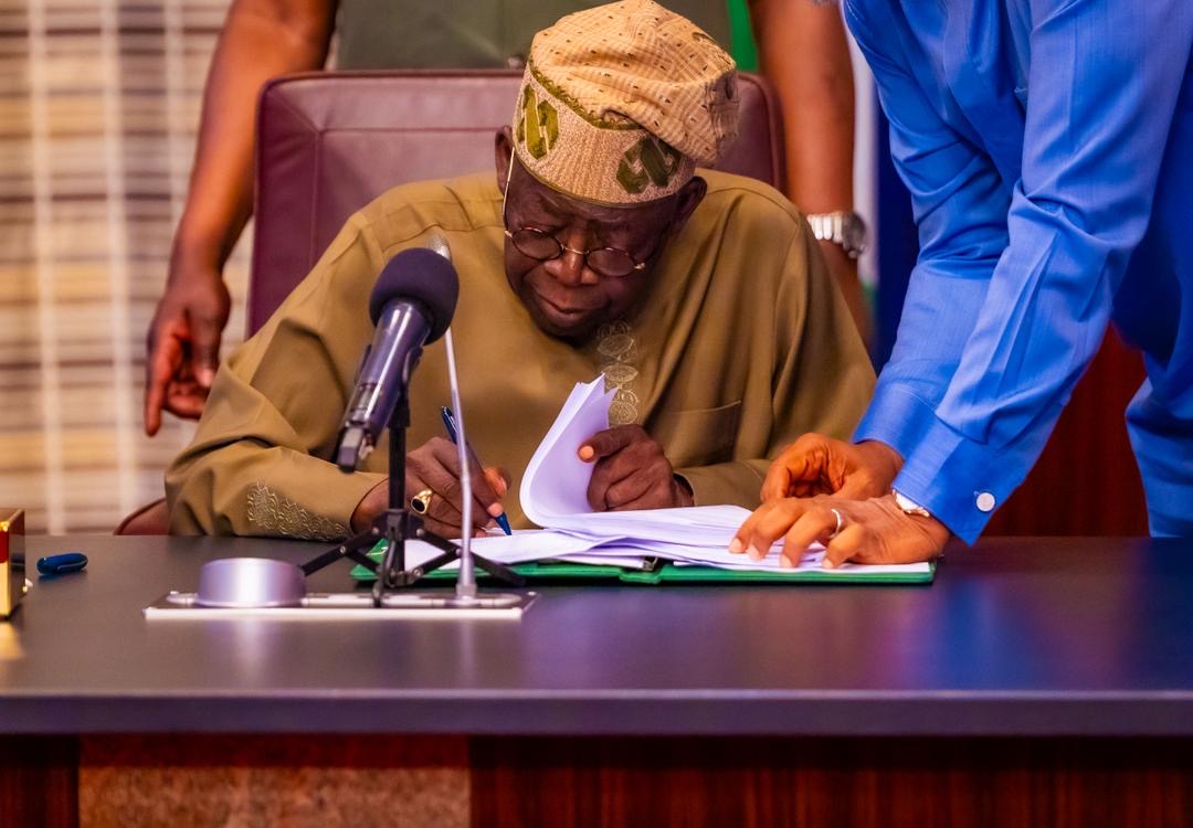 Tinubu signs four tax reform bills into law, speaks on benefits