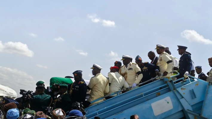Remains of Muhammadu Buhari arrive Katsina