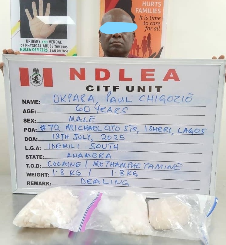 After seven years on the run, NDLEA arrests wanted drug kingpin