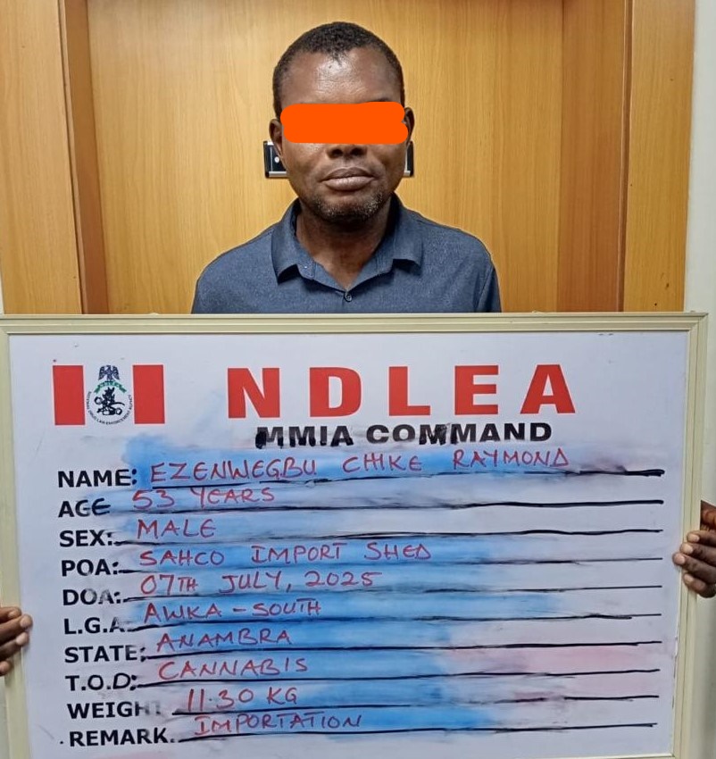 NDLEA intercepts cocaine, loud kept in microwaves, lipsticks
