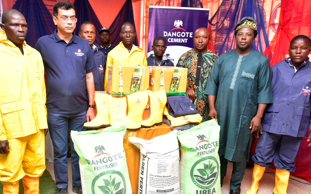 Food security: Minister lauds Dangote Cement over empowerment