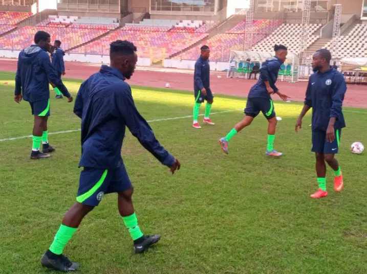 Super Eagles upbeat in camp ahead of CHAN 2025