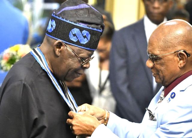Saint Lucia bestows highest national honour on Tinubu