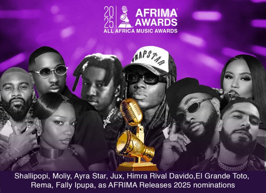 AFRIMA releases 2025 official nominees list (+names and details)