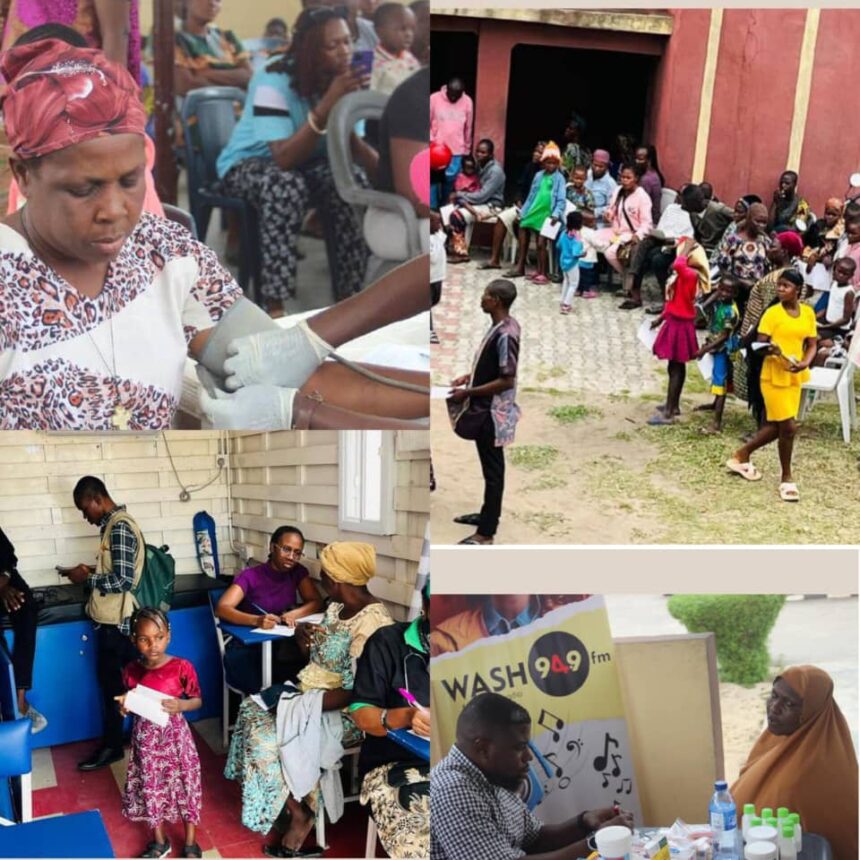 WASH FM, Phlox, others in Badagry for free medical outreach