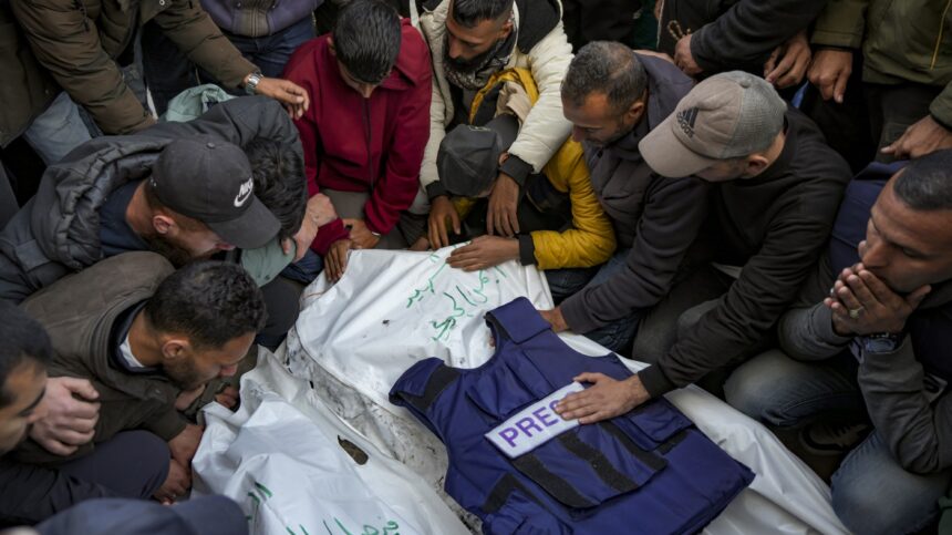 19 persons including five journalists killed in Gaza hospital strike