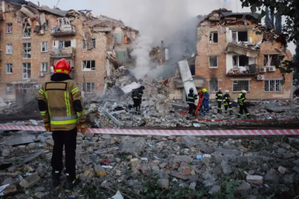 Russian airstrike hits EU office in Kyiv