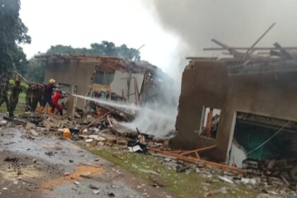 Army confirms explosion, fire at barracks in Ogun