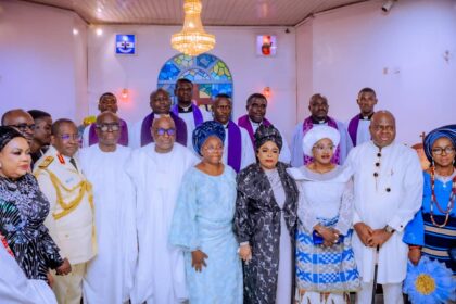 Jonathan, Diri, Oyebanji, Bode George, others extol Olubolade's virtues as ex-Bayelsa MILAD is buried in Lagos