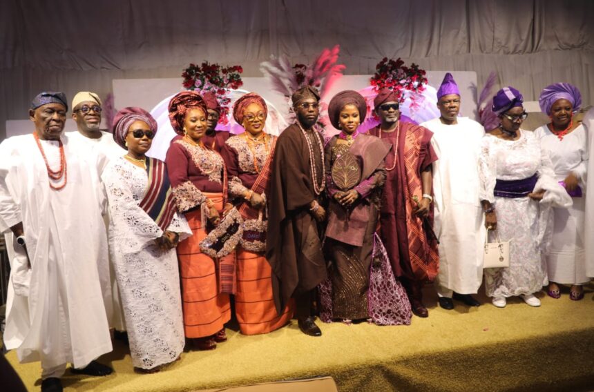 Dignitaries shut down Abeokuta in honour of Yemi Kolapo as her daughter weds