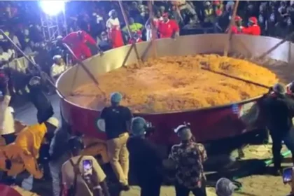 Guinness World Record confirms Baci’s largest pot of jollof rice