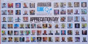 Journalism Clinic honours media elders for selfless service