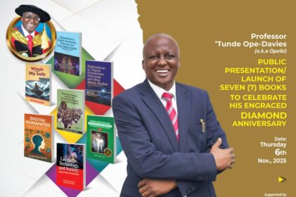 Ope-Davies at 60: Public launch of seven books holds on Thursday