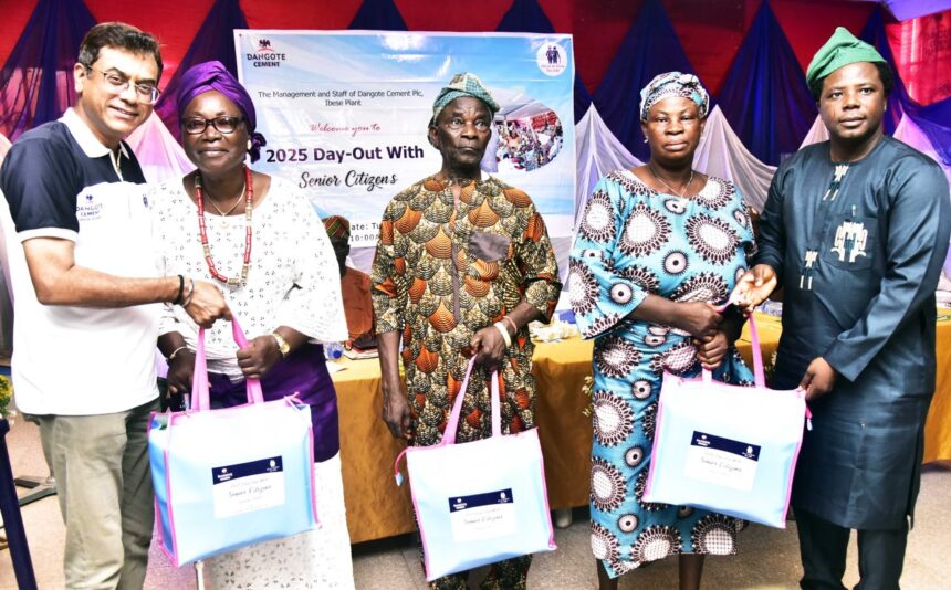 Dangote Cement celebrates senior citizens in host communities