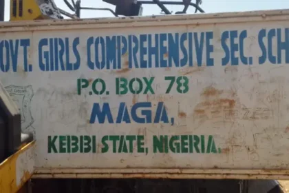 Government Girls Comprehensive Senior Secondary School, Maga, in Danko/Wasagu local government area of Kebbi State